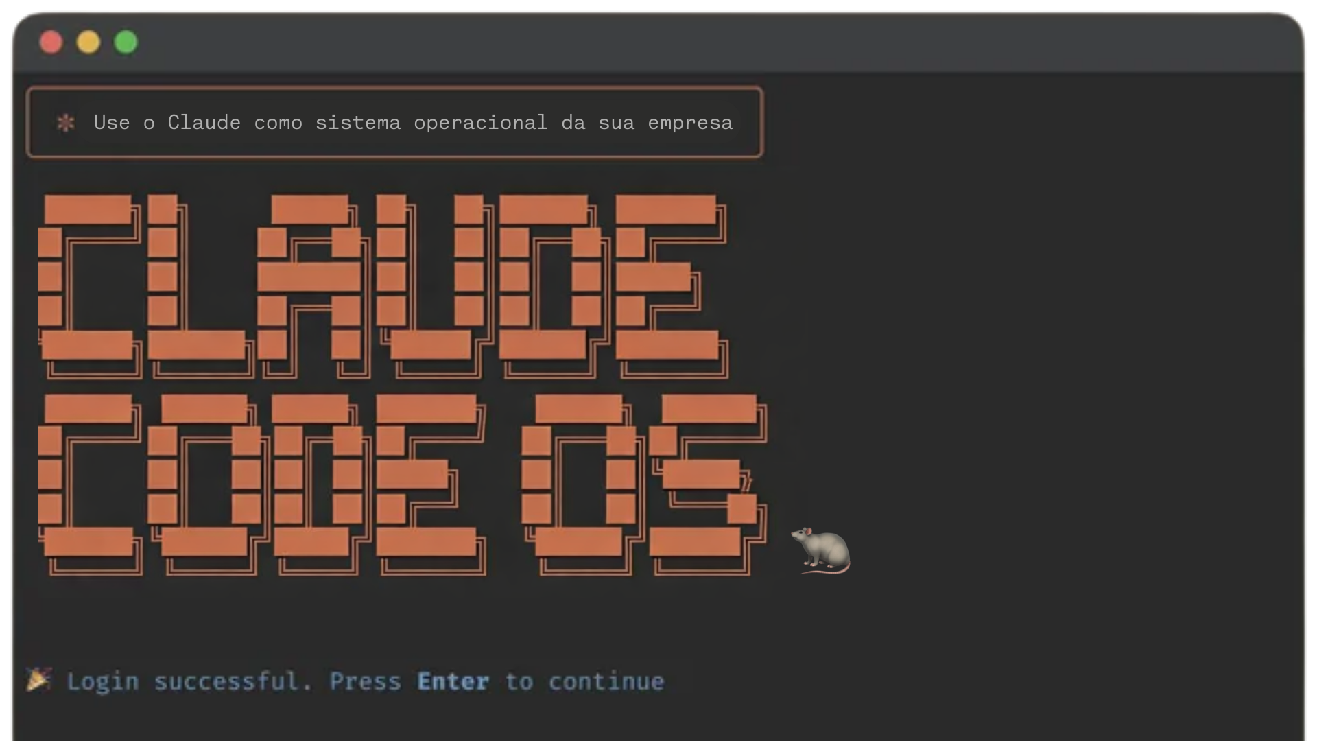 Claude Code OS — Use o Claude como sistema operacional da sua empresa