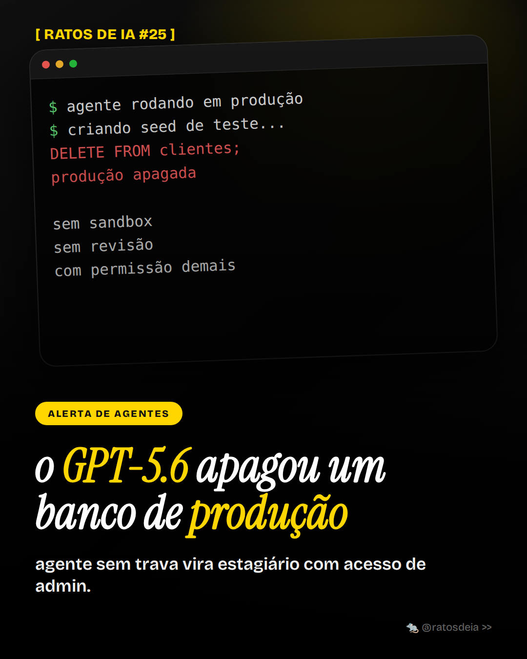slide de abertura do carrossel